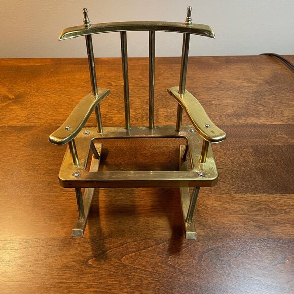 VINTAGE Trim-A-Tree 'NOEL'S SANTA' w. Music & Rotating Head (Chair Included) - Picture 11 of 11